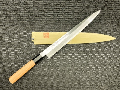 Wave expression yanagi blade|郷右馬允義弘 青波打 柳刃